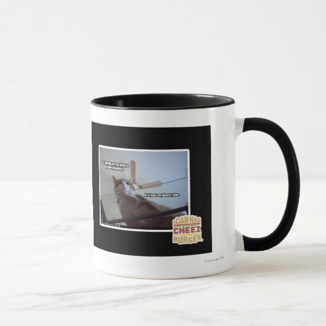 Taza Es más allá de mi tiempo de cena (Derecha)