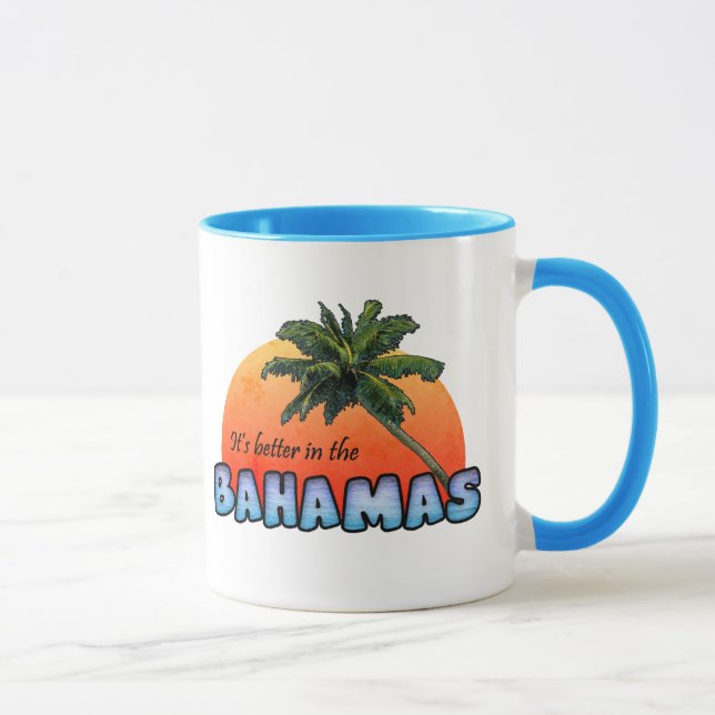 Taza Es mejor en las Bahamas (Derecha)