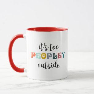 Taza Es muy popular fuera del café introvertido - regal