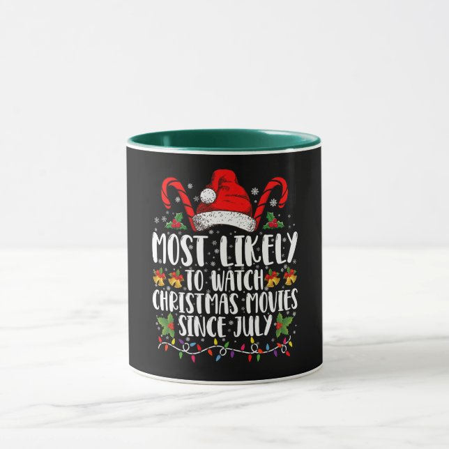Taza Es muy probable ver películas de Navidades desde l (Centro)