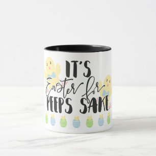 Taza Es Pascua para el motivo de los píos