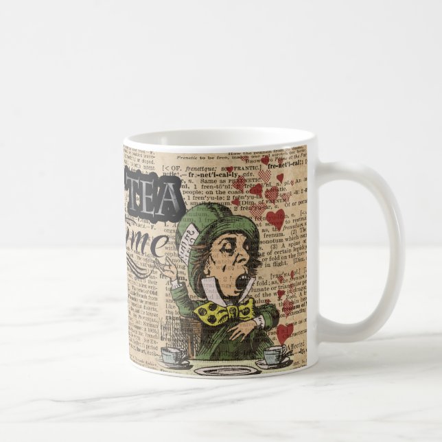 Taza "Es siempre arte enojado del diccionario del (Derecha)