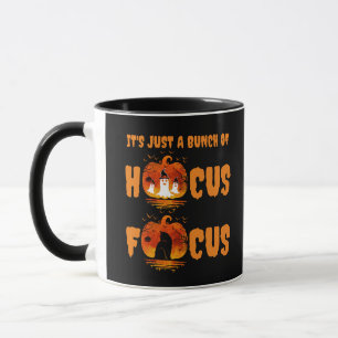 Taza Es solo un montón de Hocus Pocus de calabaza de Ha