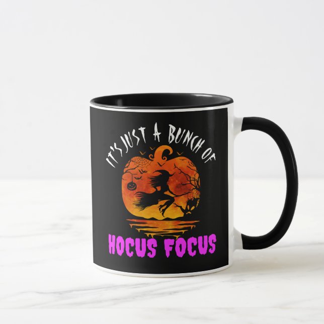 Taza Es sólo un montón de Hocus Pocus Pumpkin Halloween (Derecha)
