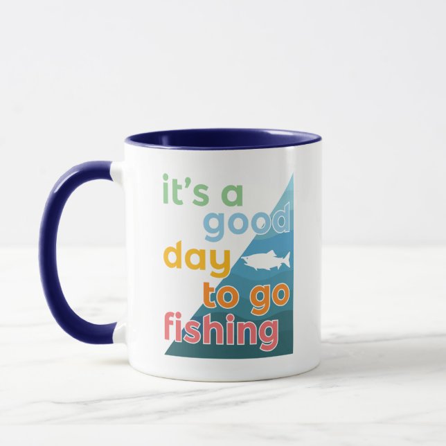 Taza Es un buen día para ir a pescar (Izquierda)