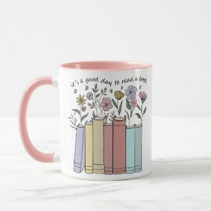 Taza Es un Buen Día para Leer un Libro
