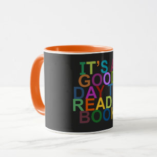 Taza es un buen día para leer un libro