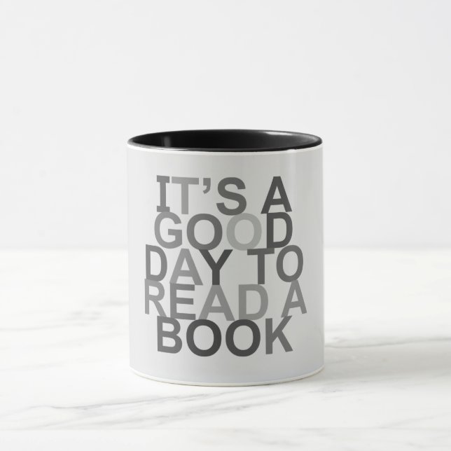 Taza es un buen día para leer un libro mug (Centro)