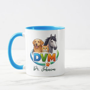 Taza Es un Buen Día para Salvar Animales Día del Médi
