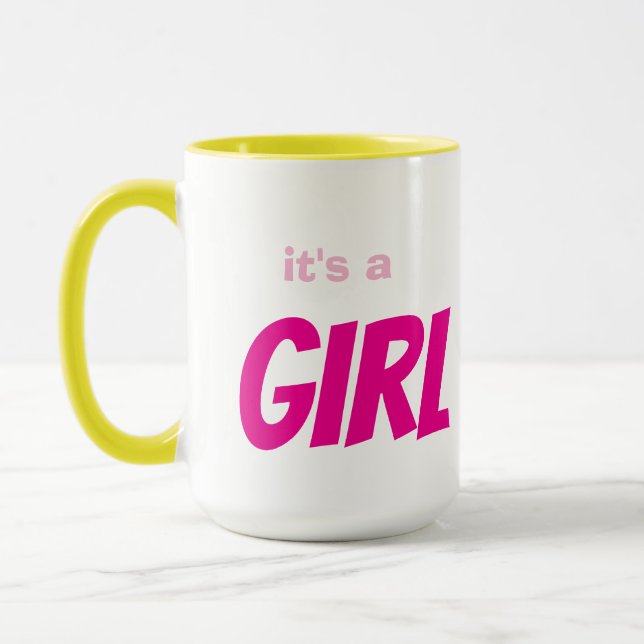 Taza Es un chica (Izquierda)