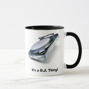 Taza ¡Es un D.J. Thing!