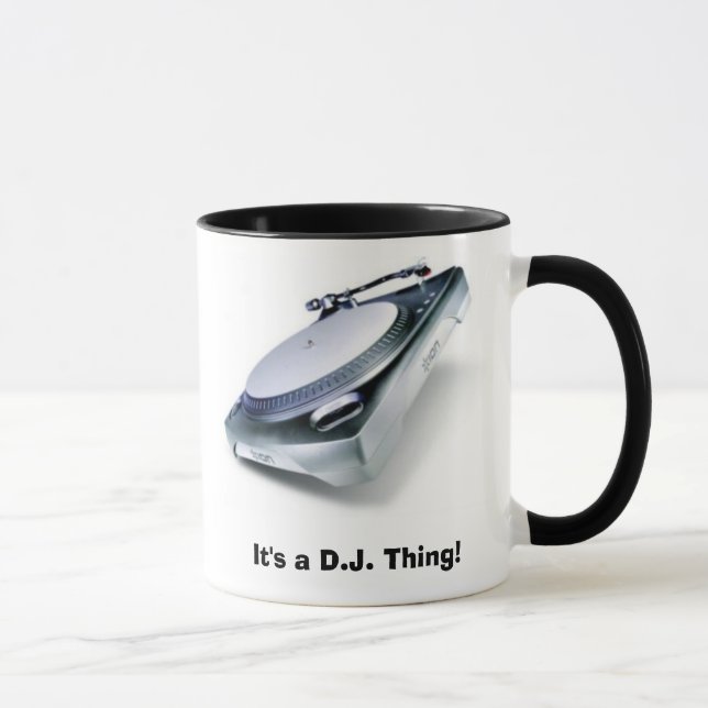 Taza ¡Es un D.J. Thing! (Derecha)