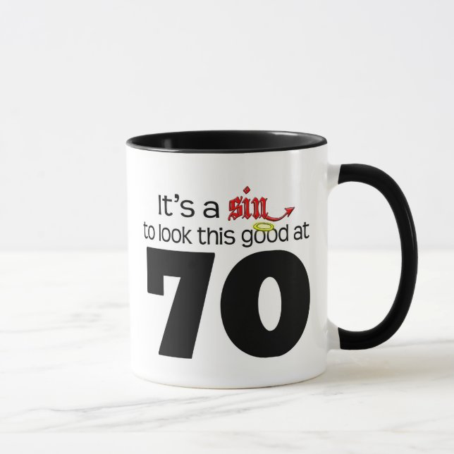 Taza Es un pecado para mirar esto bueno 70 (Derecha)