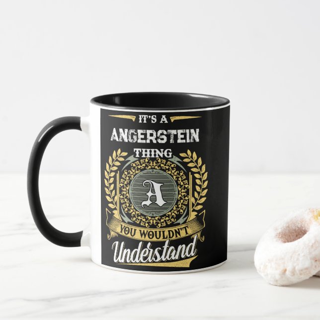 Taza Es una cosa de ANGERSTEIN que no entenderías (Con donut)