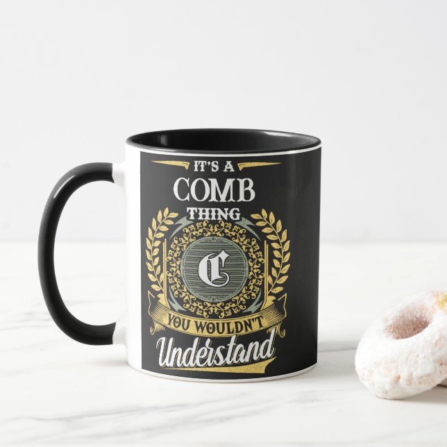 Taza Es una Cosa de COMB que No Entenderías (Con donut)