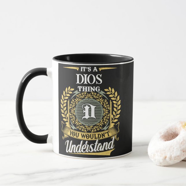 Taza Es una Cosa de DIOS que No Entenderías (Con donut)