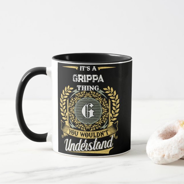 Taza Es una Cosa de GRIPPA que No Entenderías (Con donut)