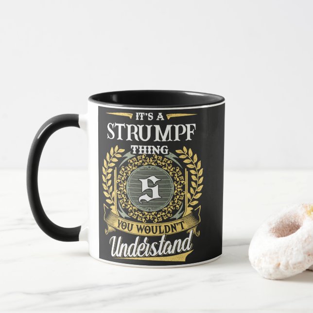 Taza Es una Cosa de STRUMPF que no entenderías (Con donut)