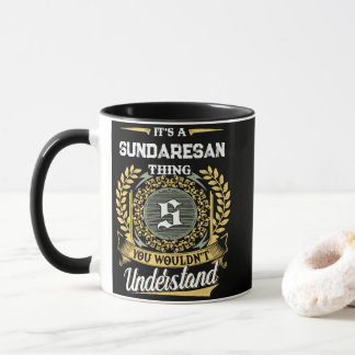 Taza Es una cosa de SUNDARESAN que no entenderías