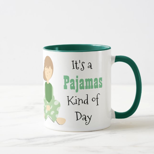 Taza Es una especie de café pijama (Derecha)