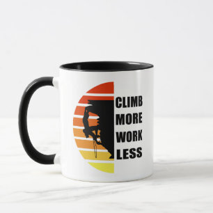 Taza Escalada motivacional diciendo