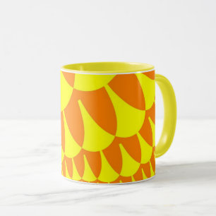 Taza Escalas amarillas y Naranjas
