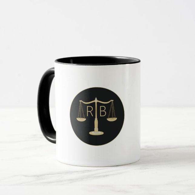 Taza Escalas De Justicia (Anverso izquierdo)