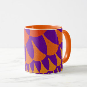 Taza Escalas rojas y Naranjas