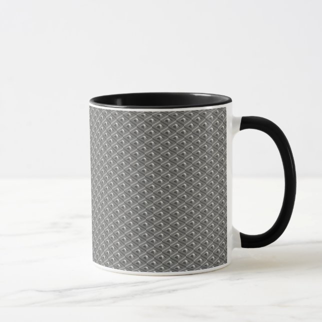 Taza Escalera en el patrón de escaleras (Derecha)