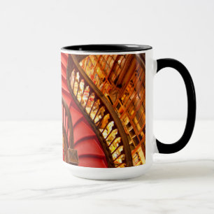 Taza Escalera roja ornamentada, Portugal