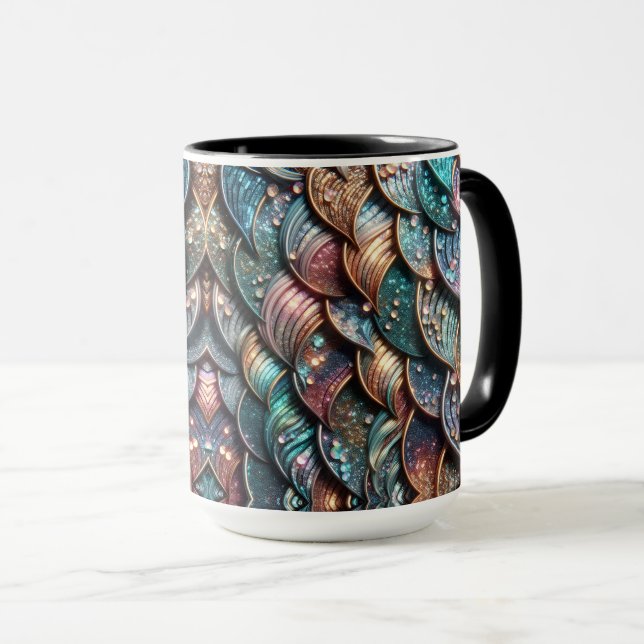 Taza Escamas Brillantes (Anverso derecho)