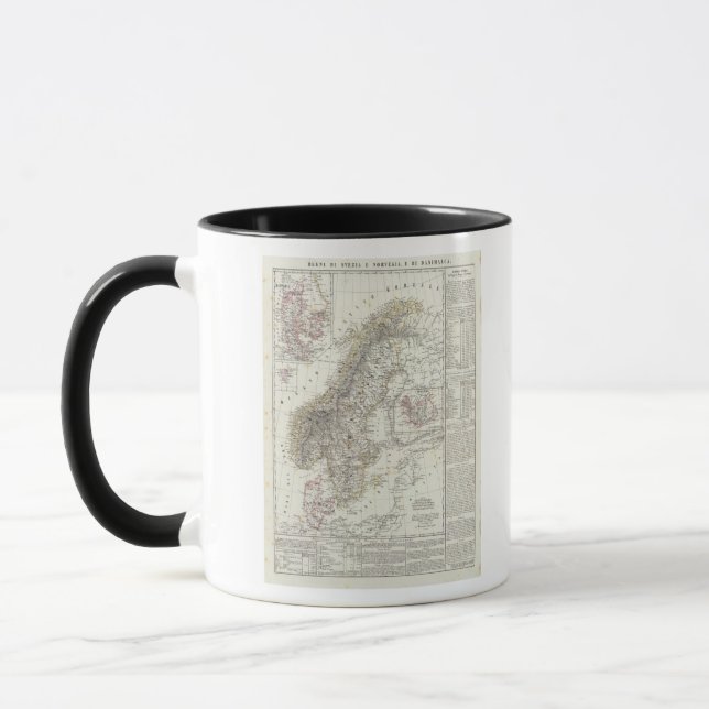 Taza Escandinavia, Suecia, Noruega (Izquierda)