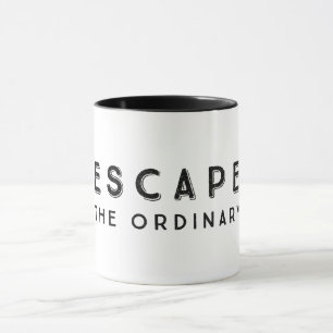 Taza Escapar De La Cita Inspiradora Ordinaria