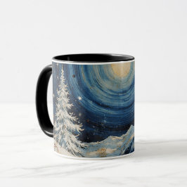 Taza Escape de Navidad de Invierno Vintage