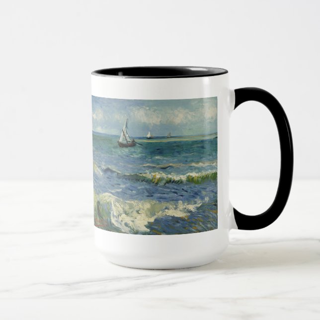 Taza Escape en Saintes-Maries (F415)Van Gogh Bella Arte (Derecha)