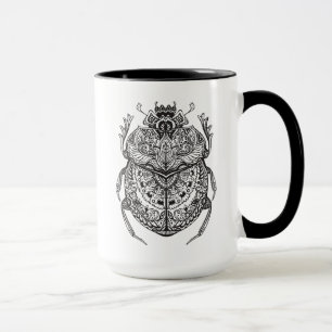 Taza Escarabajo africano Zendoodle