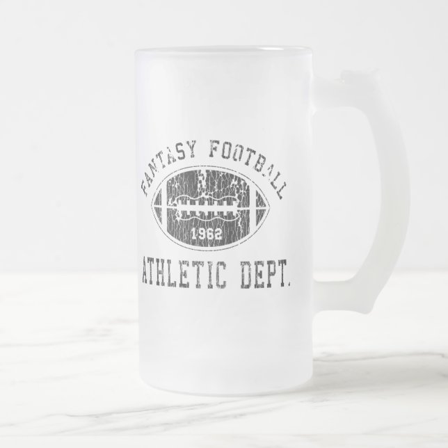 Taza escarchada del fútbol de la fantasía (Derecha)
