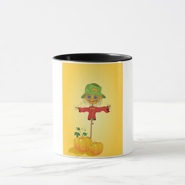 Taza Escarecrow con calabazas (Subido por el creador)
