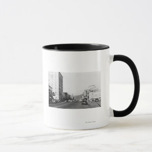 Taza Escena callejera en Aberdeen, Fotografía de WA