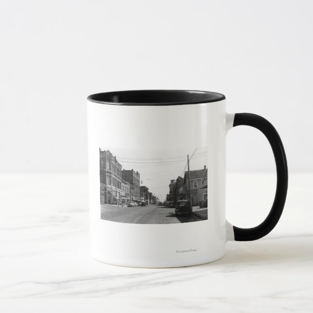 Taza Escena callejera en Port Townsend, WA Photograph (Derecha)