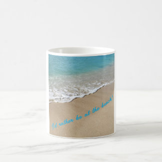 Taza escena de amantes de la playa de Key West