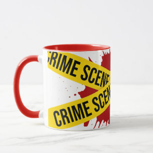 Taza Escena de delito real