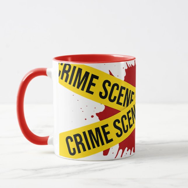 Taza Escena de delito real (Izquierda)