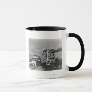 Taza Escena de la calle en la fotografía de Mombassa