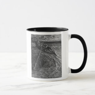 Taza Escena 'de la escarcha del Mariner antiguo