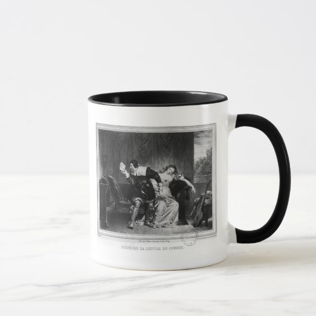 Taza Escena de la letra del primo (Derecha)