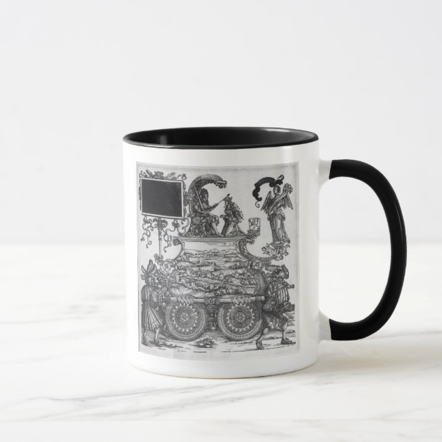 Taza Escena de la procesión triunfal de Maximiliano (Derecha)