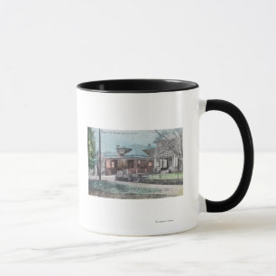 Taza Escena de la residencia en la calle de Coloma