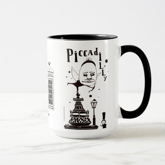 Taza Escena de Londres (Derecha)