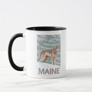 Taza Escena de MaineWolf